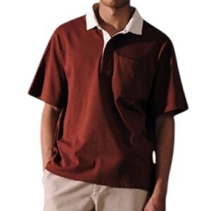 Men's Brown Polo Shirt